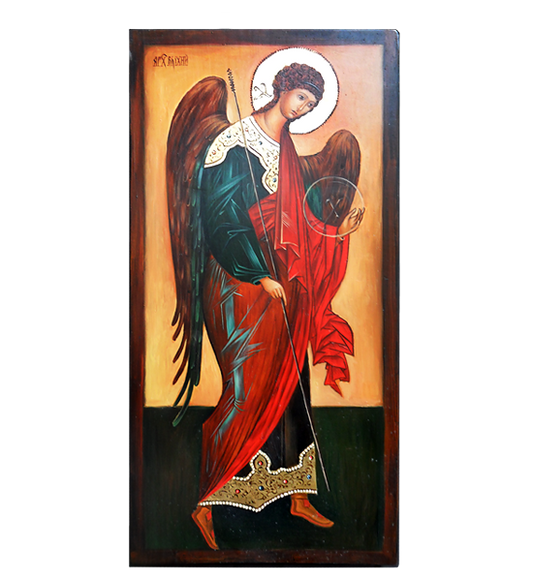 Hand Painted Icon of Archangel Michael