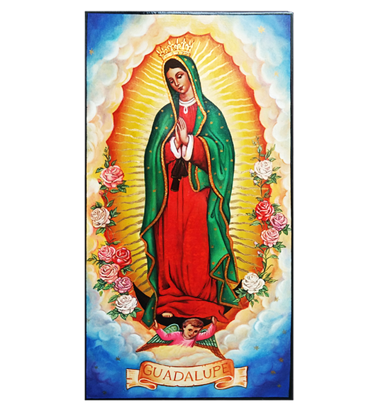 Hand Painted Icon of Our Lady of Guatemala