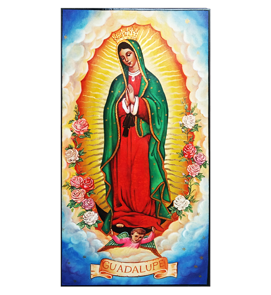 Hand Painted Icon of Our Lady of Guatemala
