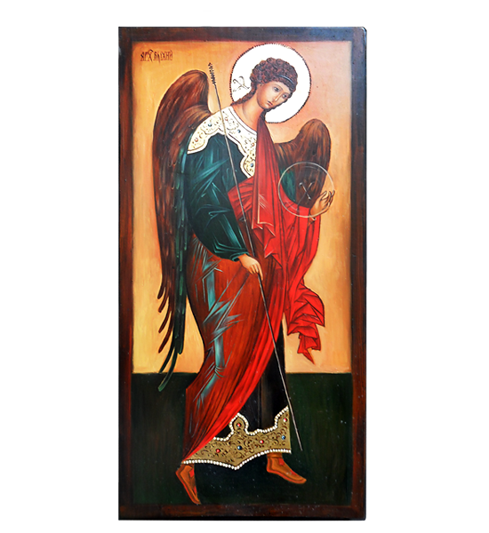 Hand Painted Icon of Archangel Michael